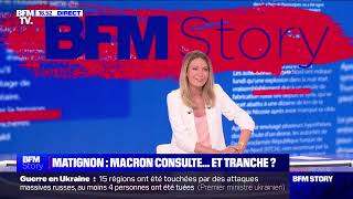 BFMTV  Début de BFM Story avec Perrine Storme — 16h50 lundi 26 août rentrée 2024 [upl. by Pomeroy]