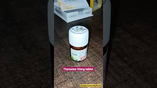 Eltroxin 50 tablet  Thyroxine 50mg tablet thyroid thyroidproblems thyroxine [upl. by Lefton804]