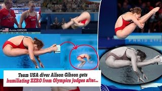 Alison Gibson Failed Dive Video [upl. by Behn]