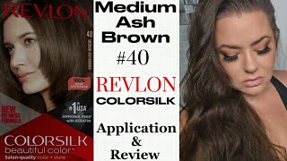 Review Revlon Color Silk Auburn Brown Hair Color [upl. by Jeanette]