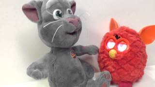 Furby Chats with Talking Tom [upl. by Suolevram]