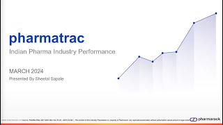 Pharmarack Presents PharmaTrac Industry Analysis Webinar  March 2024 [upl. by Baugh]