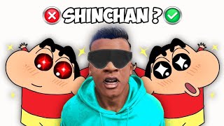 Guess The Real Shinchan in GTA 5  Lovely GTA [upl. by Chladek]