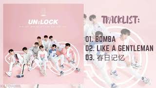 FULL ALBUM UNINE 1ST SINGLE ALBUM UNLOCK PLAYLIST [upl. by Heti975]