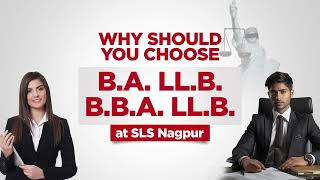 🎓 Why BA LLB  BBA LLB at SLS Nagpur is Your Next Big Move [upl. by Ahtaga366]