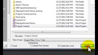 Create Local Copy of Revit [upl. by Chuipek767]