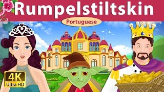 Rumpelstiltskin in Portuguese  Contos de Fadas  Contos Infantis  Portuguese Fairy Tales [upl. by Ribak764]