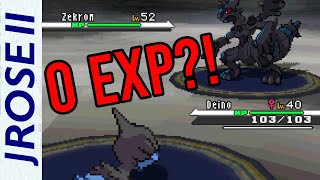 Can you Beat Pokemon Black WITHOUT EXP [upl. by Nevar]