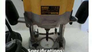 Dewalt DW625E Plunge Router [upl. by Edris]