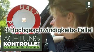 🚨 Auf der Autobahn wird GEDRÄNGELT und GERAST 🚨 3 HighspeedFälle  Kabel Eins  Achtung Kontrolle [upl. by Ennasus]