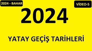 2024 YATAY GEÇİŞ TARİHLERİ 2024 BAHAR DÖNEMİ GEÇİŞ TARİHLERİ YATAY GEÇİŞ VİDEO 5 [upl. by Codee835]