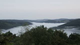 Mist in the Wye valley August 630am [upl. by Siravart]