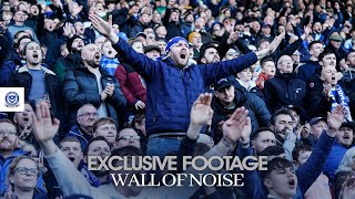 WALL OF NOISE 🏟️🔊  Pompey Fans See Out Oxford Victory [upl. by Yecak]