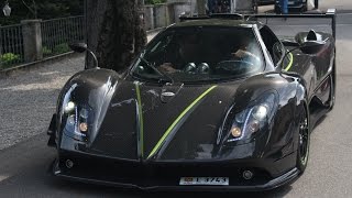 1 Of 1 PAGANI ZONDA 760 LM ROADSTER ON STREET [upl. by Rem]