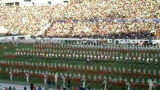 FAMU Performs Bust the Windows Out Your Car Formation 2008 Florida Classic Halftime Show [upl. by Henley]