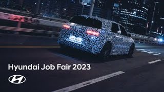 Hyundai Job Fair 2023  현대자동차 [upl. by Ahsrats]