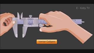 Introduction to Vernier Calipers and Description Animation Part 1  By EKidzy TV [upl. by Alake]