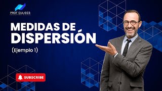 Cálculo de medidas de dispersión fácil ejercicio 1 [upl. by Auehsoj]