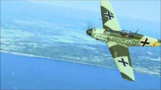 FHCs Bf 109 and Hawker Hurricane in HD [upl. by Anilas]