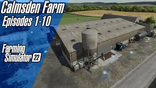 Calmsden Supercut Episodes 110  Farming Simulator 22 [upl. by Bale]