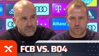 Bosz nach Sieg gegen Bayern quotHatten sehr viel Glückquot  FC Bayern München  Bayer Leverkusen  SPOX [upl. by Osicnarf]