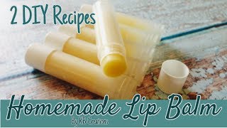 How I make LIP BALM WITHOUT Beeswax at home [upl. by Kriste]