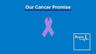 Bupa  Our cancer promise  30quot [upl. by Starling]