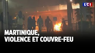 Martinique  violence et couvrefeu  que se passetil [upl. by Oshinski983]