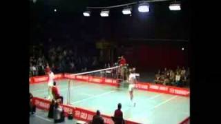 1978 Denmark BadmintonMorten Frost vs Fleming Delfs [upl. by Acyssej]