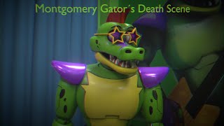 Blender Montgomery Gator´s Death Scene  Short Animation [upl. by Ahsielat557]