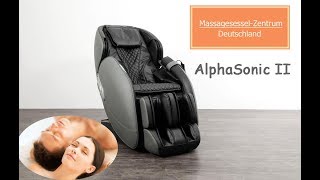 Massagesessel AlphaSonic II begeistert Experten [upl. by Melvin]