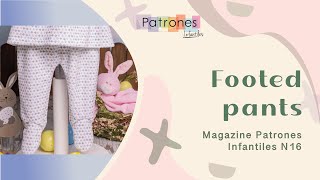 23 How to make a footed pants for your baby😉👌 [upl. by Iden]