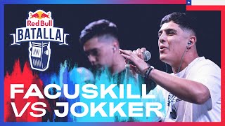 FACUSKILL vs JOKKER  Cuartos  Red Bull Batalla Chile 2022 [upl. by Ahsaetal]