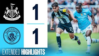 EXTENDED HIGHLIGHTS  Newcastle 11 City  Gvardiol on target as we come away with a point [upl. by Siuluj870]