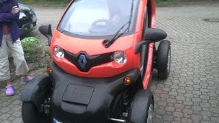 Testdrive with Renault Twizy 18 PS [upl. by Enilorak]