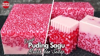 agar agar sagu  puding cantik dan sedap [upl. by Yelra280]