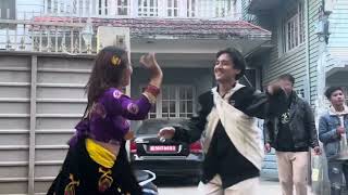 Ngolsyo ramrani Deusivailo 2080 tihar 2080 Gurung dance [upl. by Martinelli]