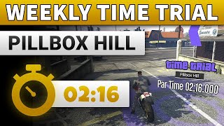 GTA 5 Time Trial This Week Pillbox Hill  GTA ONLINE WEEKLY TIME TRIAL PILLBOX HILL 0216 [upl. by Bodwell]