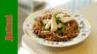 Buitoni Yakisoba from Italy  Instant Noodle Recipe Time  EP 102 [upl. by Bernice]