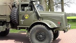 Mercedes LG315 Allrad Oldtimer LKW Bundeswehr [upl. by Suoirtemed]