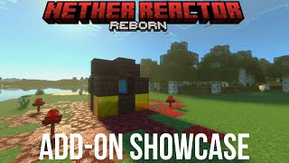 121 Nether Reactor Reborn Addon Showcase  Minecraft Bedrock Edition [upl. by Atolrac230]