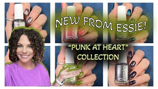 New Essie quotPunk at Heartquot Collection  Review with lots of comparisons [upl. by Oicram480]