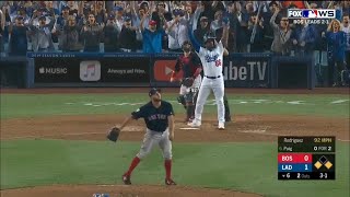 Yasiel Puig No Doubt 3Run Home Run vs Red Sox  Dodgers vs Red Sox World Series Game 4 [upl. by Ailehs]