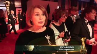 Senta Berger im Interview  GOLDENE KAMERA 2014 [upl. by Ynnep]