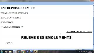 VOIR COMMENT CALCULER RELEVE DEMOLUMENT IRGCHAINE AHMED DLG [upl. by Eilac]