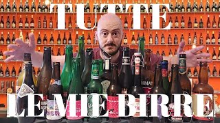 TUTTE le mie BOTTIGLIE di BIRRA [upl. by Sewoll]