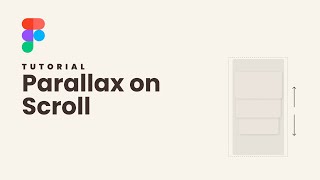 Parallaxing Effect on Scroll in Figma [upl. by Sinnaiy]