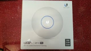 Ubiquiti Networks UAPACPRO Unboxing  Unifi Wireless AC 1750Mbps Enterprise Grade Access Point [upl. by Reffineg558]