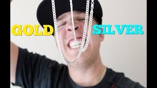 Will Silver scratch your Gold CHAINS [upl. by Katzen]