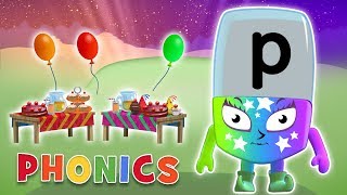 Phonics  Alphablocks Party  Learn to Read  Alphablocks [upl. by Lud]